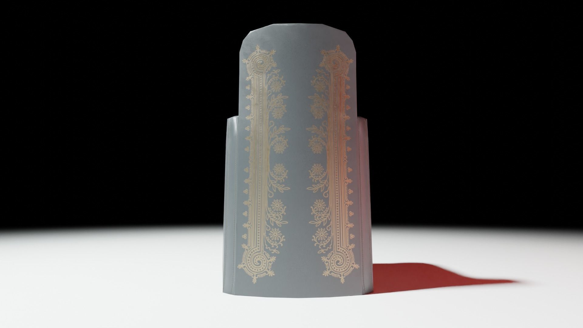 Leather Chair Low Poly Low-poly 3D model_5