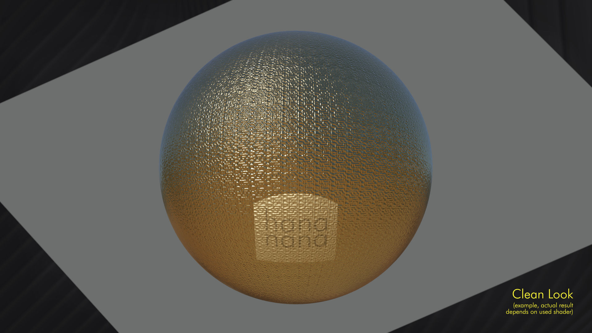 Hananana Engraving Pattern - Golden Rock - HNEC01003 Texture_1