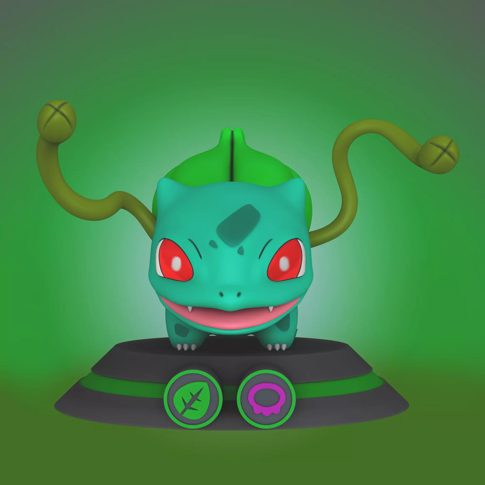 Bulbasaur - Pokemon 3D print model_0