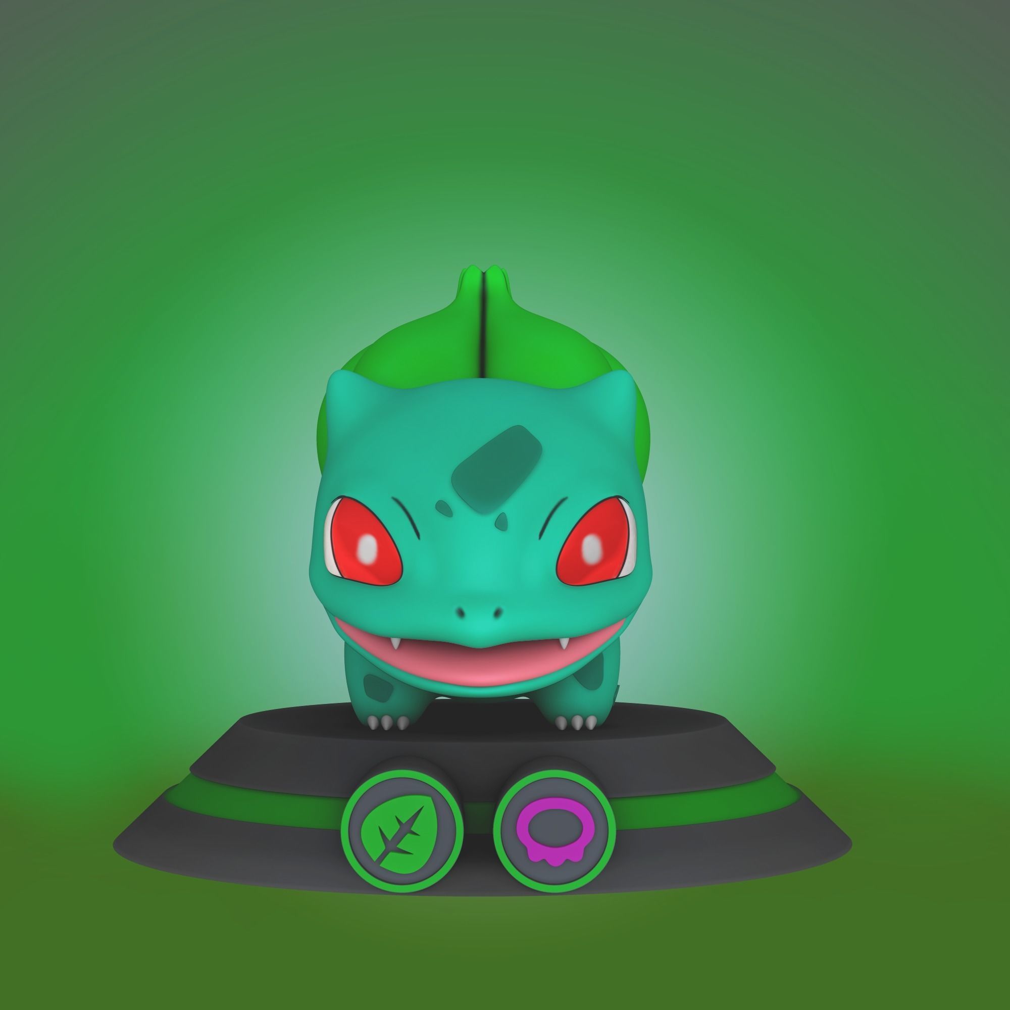 Bulbasaur - Pokemon 3D print model_1