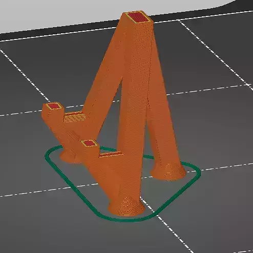 Coin holder stand 2022 without supports 3D print model