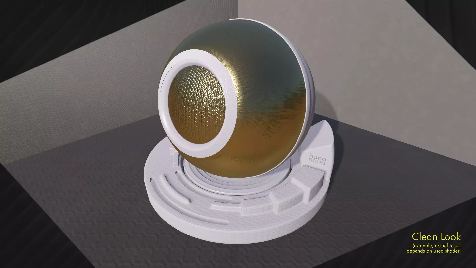 Hananana Engraving Pattern - Golden Gate - HNEC01006 Texture_0