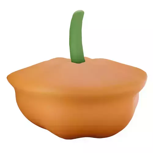 Pumpkin plastic - orange