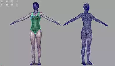 Asian swimsuit beauty