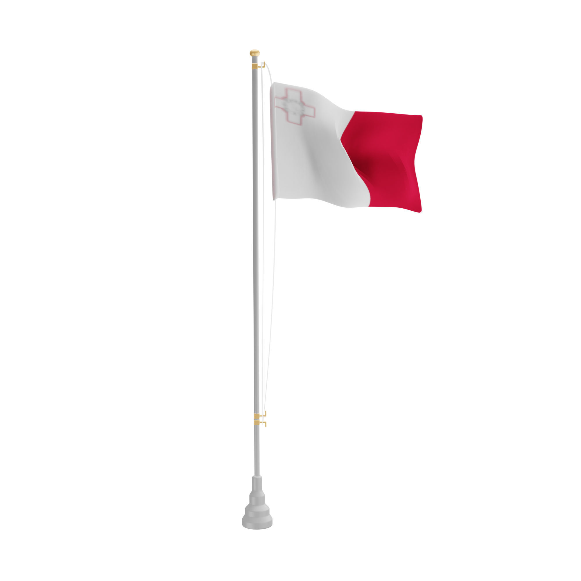 World Flags Icon Pack 3D Model Low-poly 3D model_98