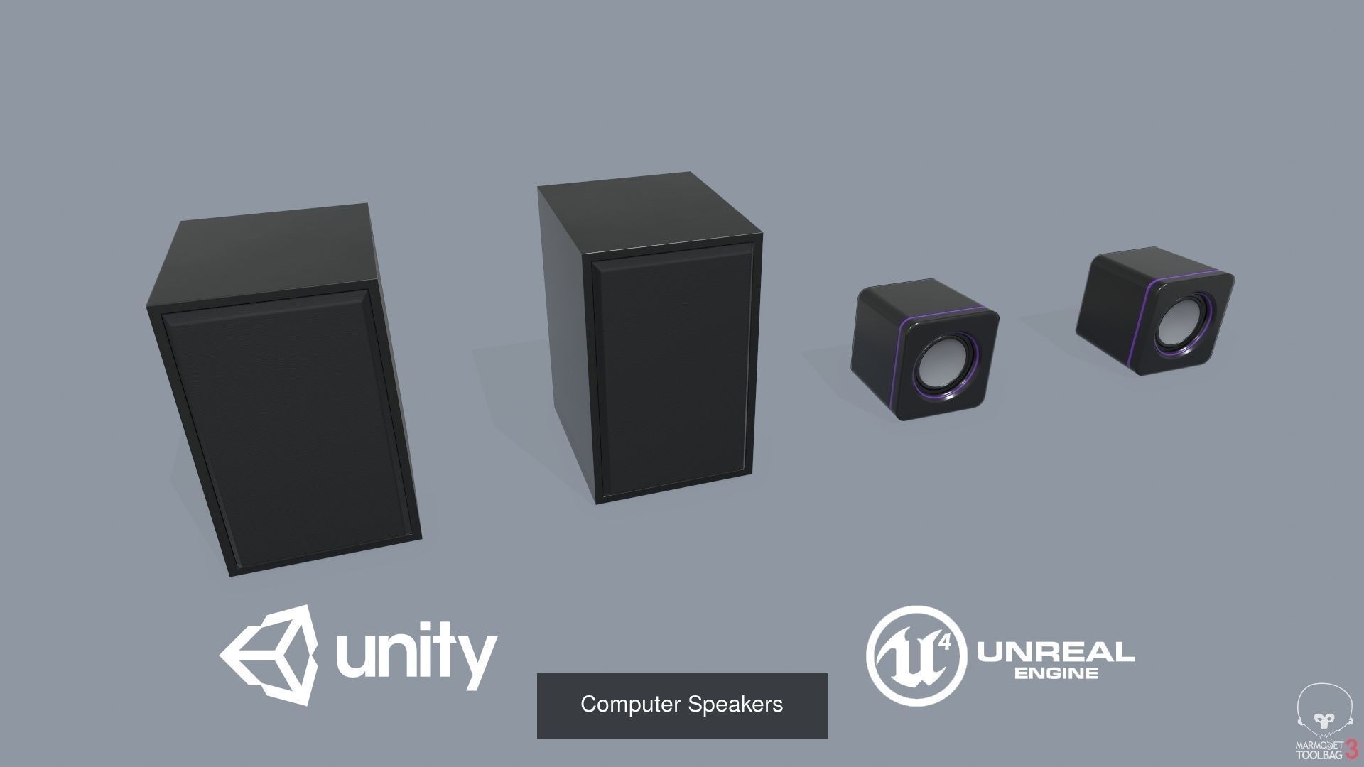 Computer Set 3D Model Collection_29