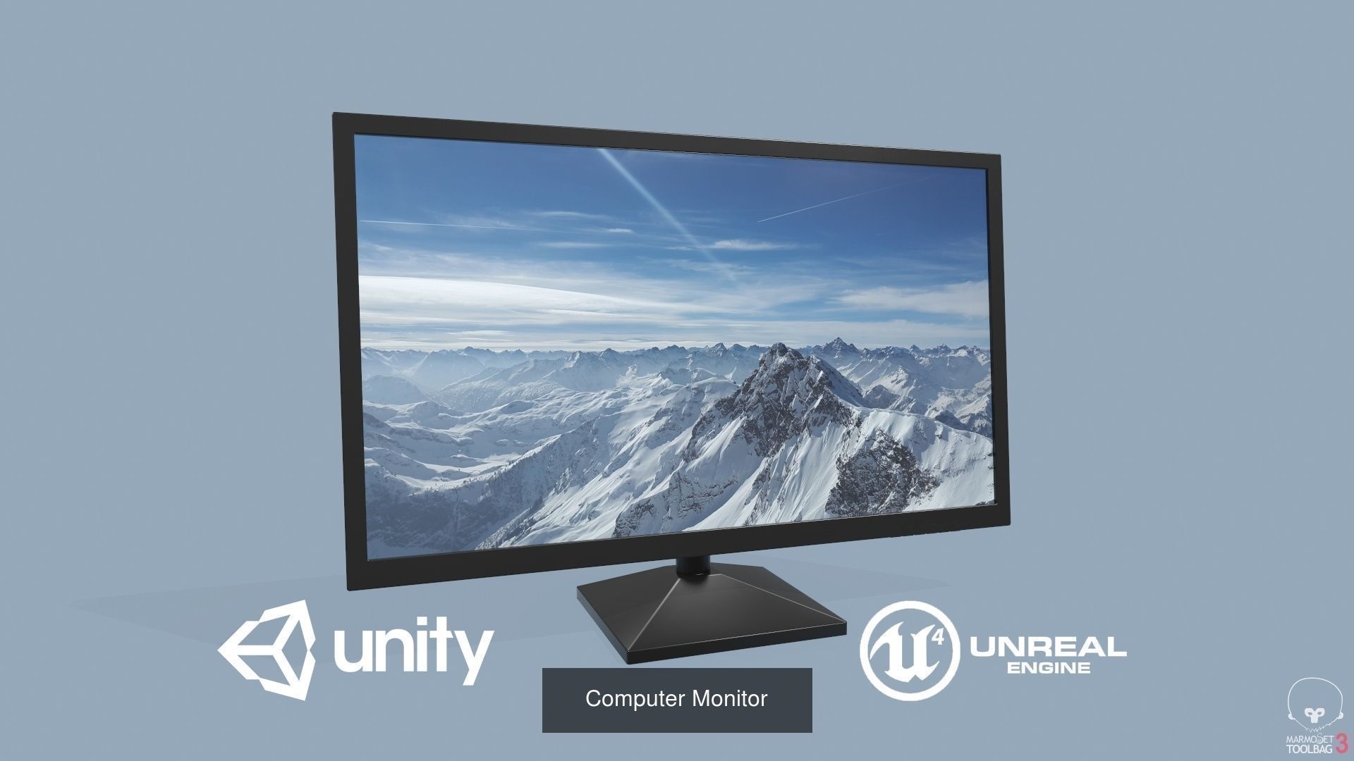 Computer Set 3D Model Collection_21