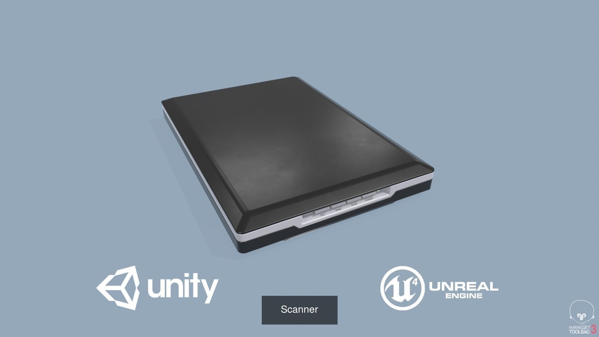 Computer Set 3D Model Collection_30