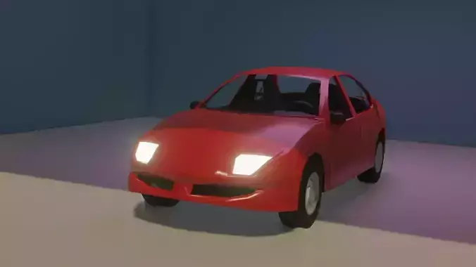 Pontiac Sunfire lowpoly