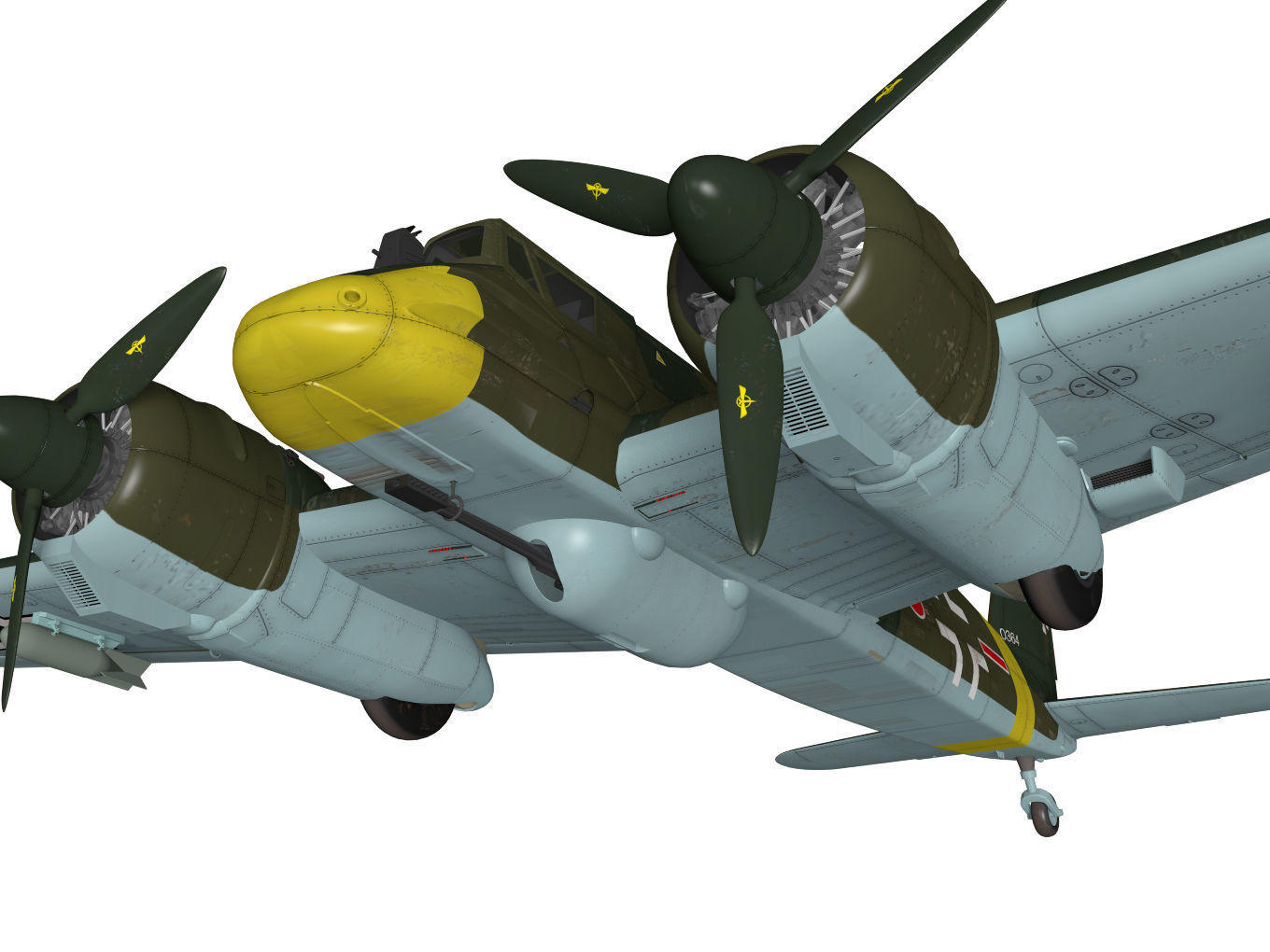 henschel hs129b2 3D model_12