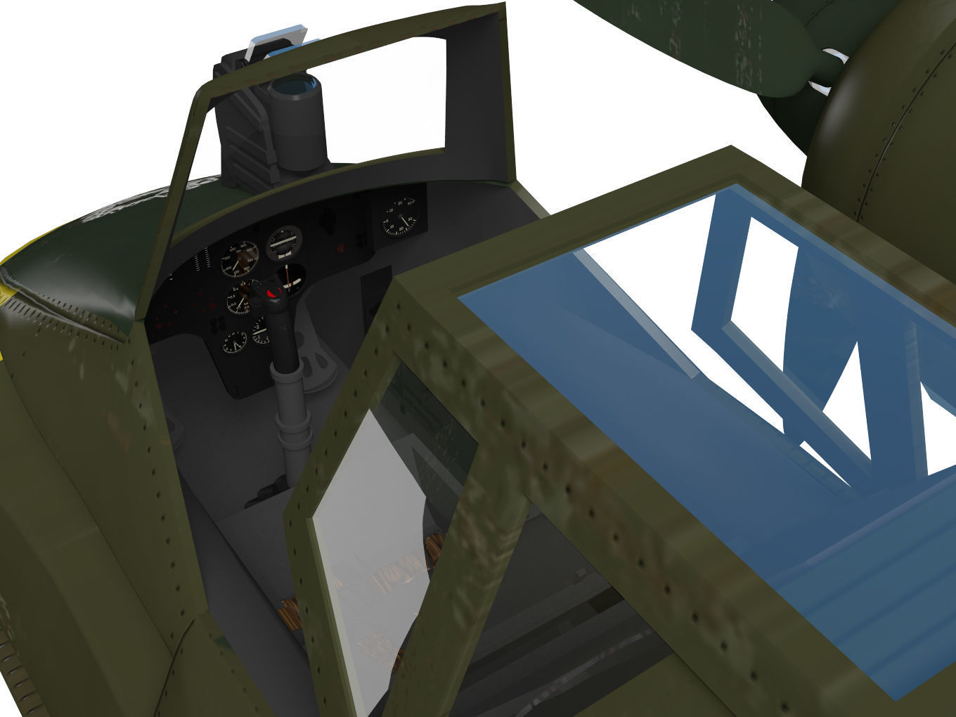 henschel hs129b2 3D model_13