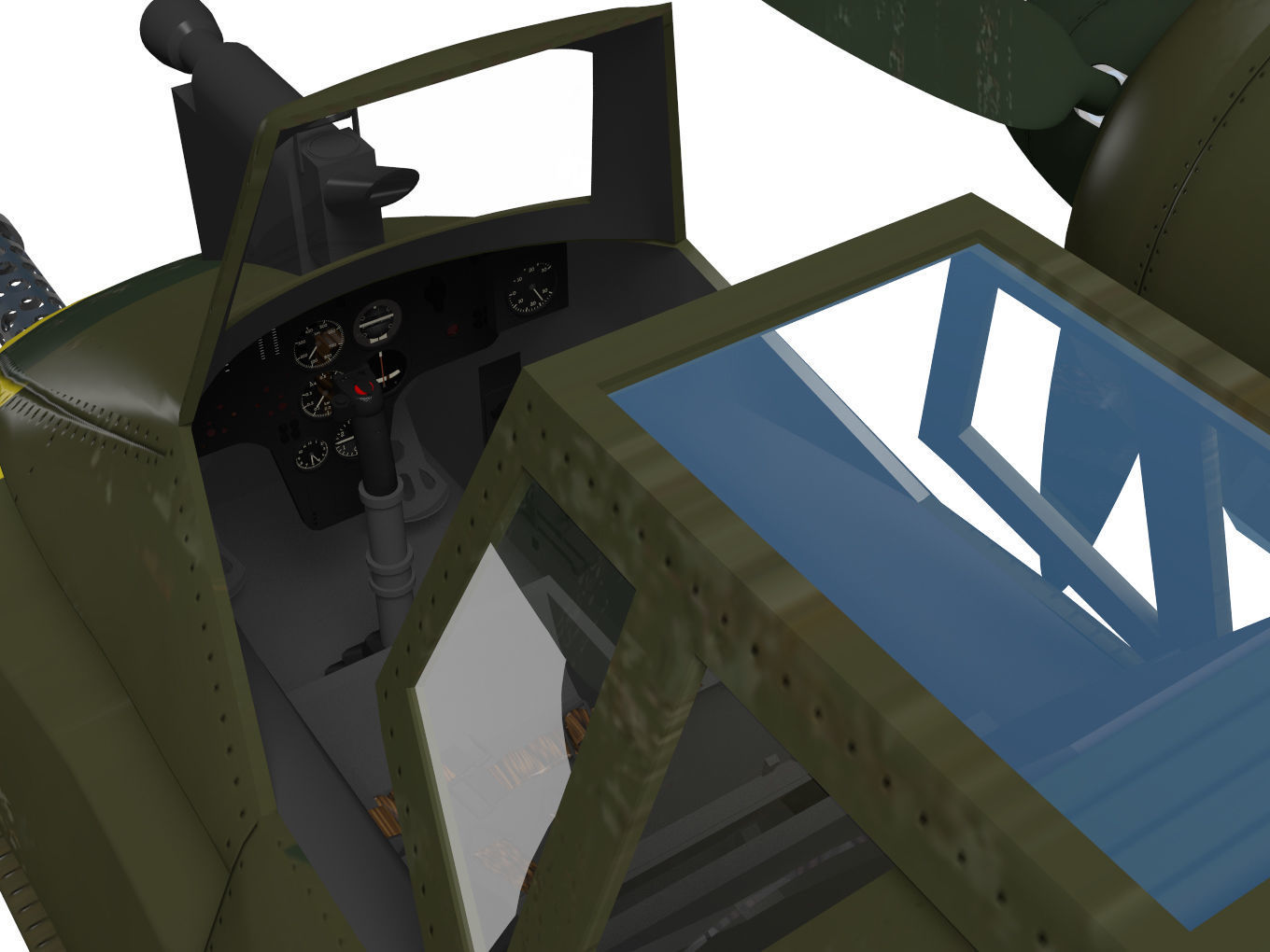 henschel hs129b3 3D model_13