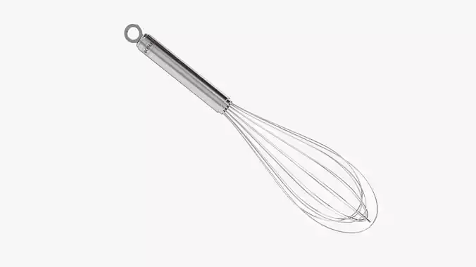 Rosle Balloon Egg Whisk 3D model