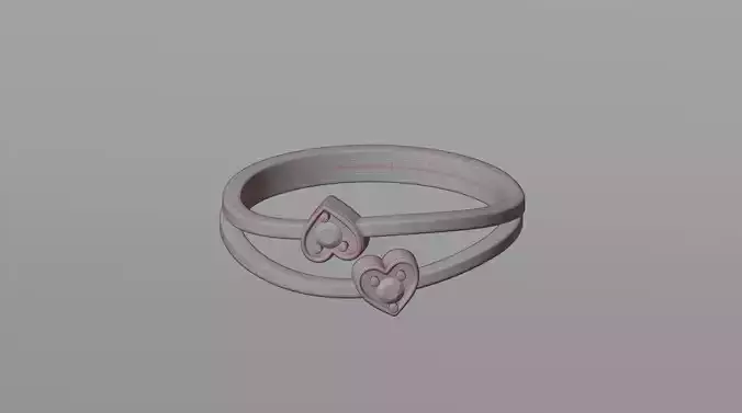 Heart ring 4