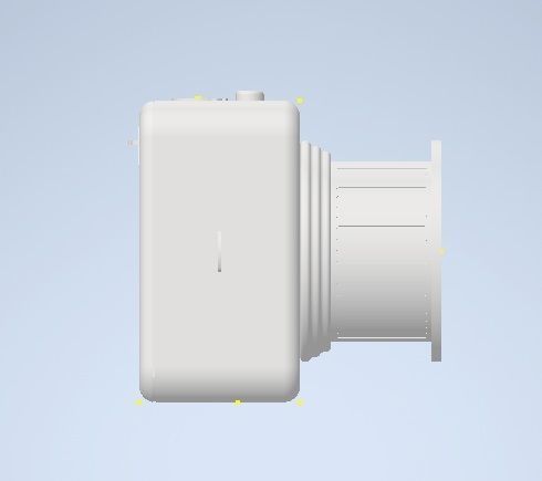 Simple Camera Low-poly 3D model_2