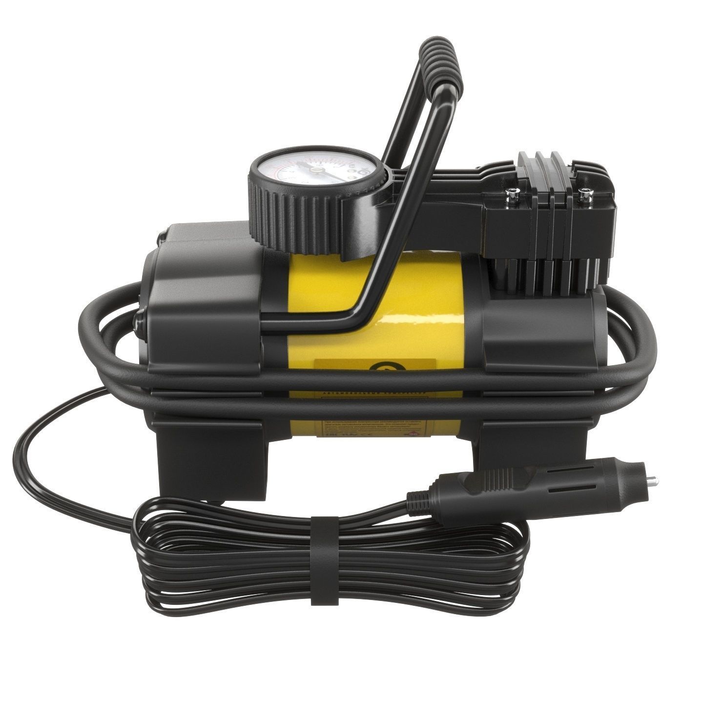 Car compressor 3D model_5