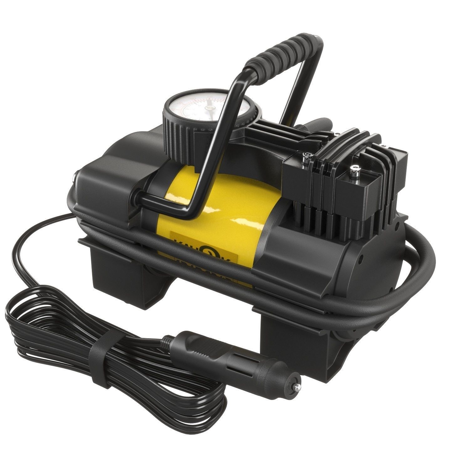 Car compressor 3D model_6