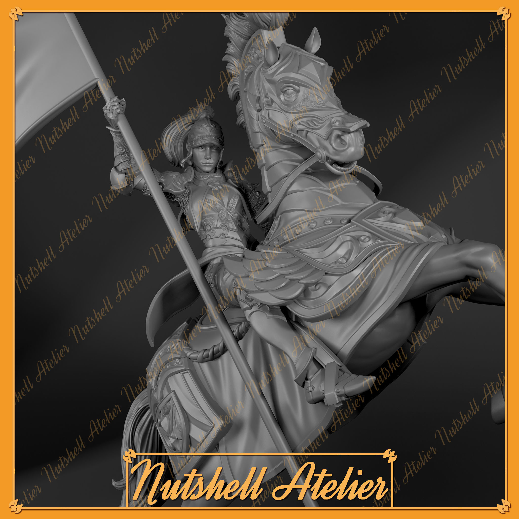 Nutshell Atelier - Knight - NSFW 3D print model_5