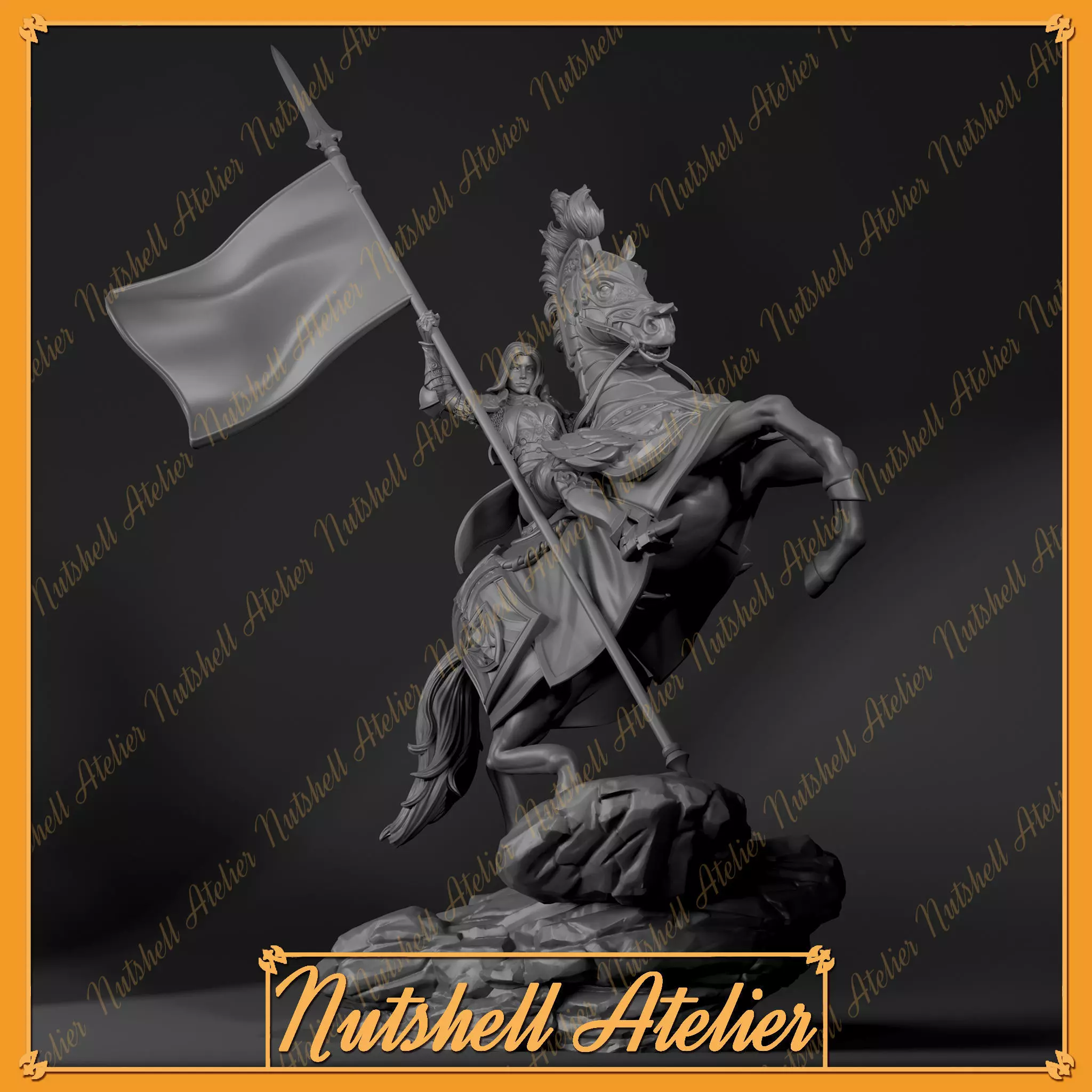 Nutshell Atelier - Knight - NSFW 3D print model_0