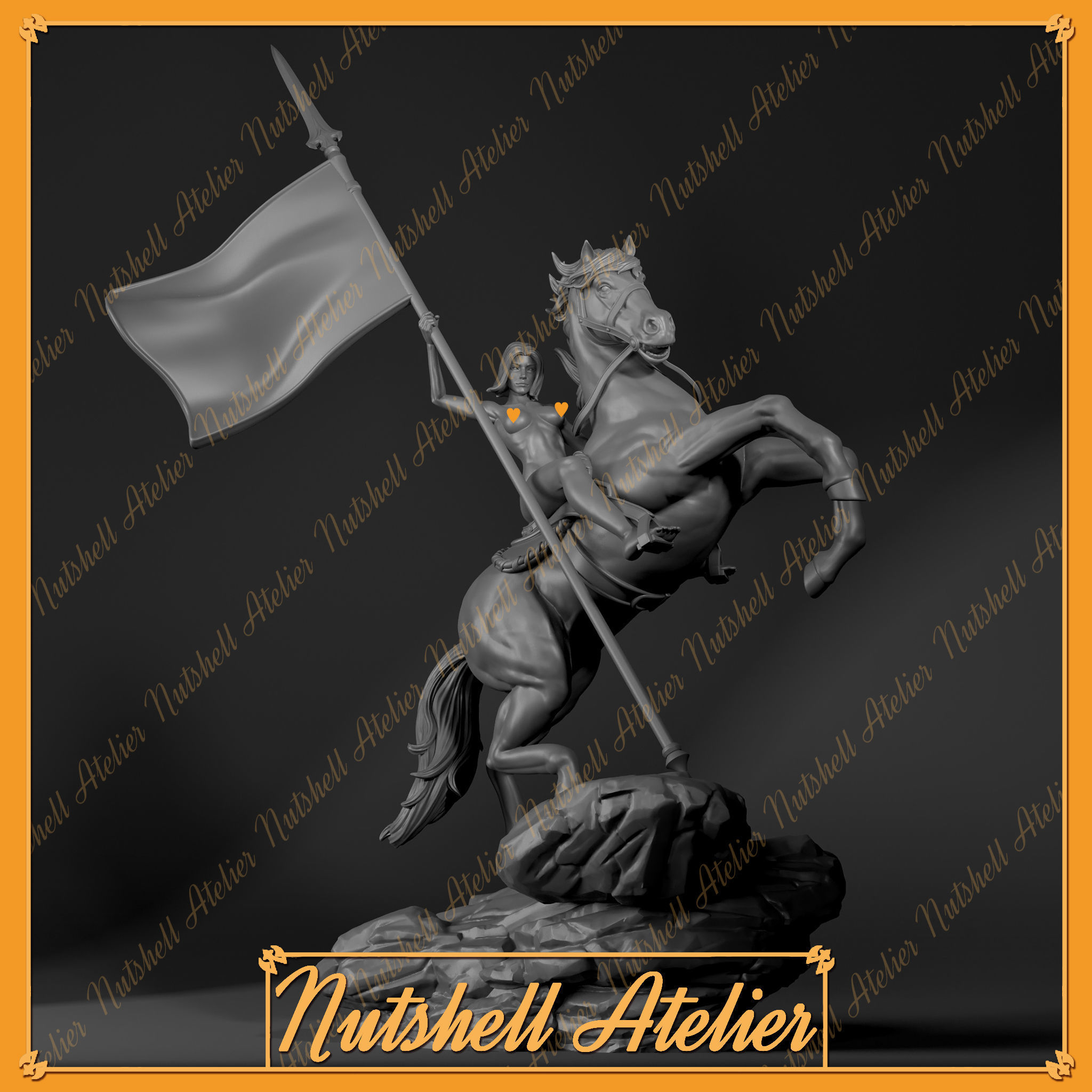 Nutshell Atelier - Knight - NSFW 3D print model_3