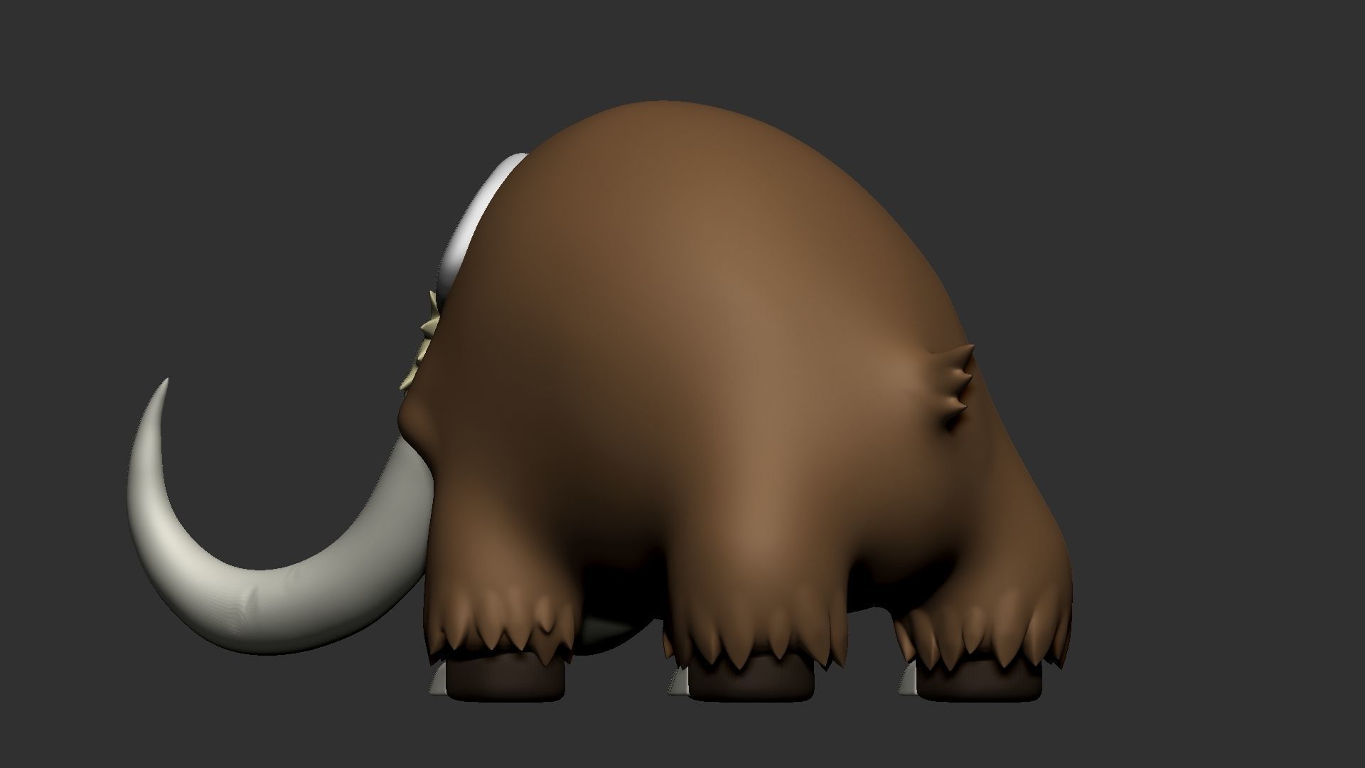 pokemo mamoswine 3D print model_5