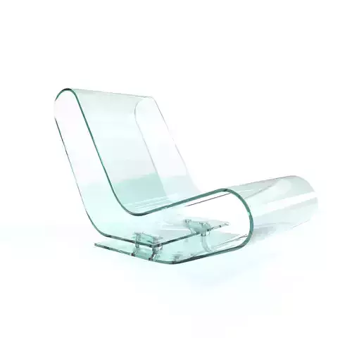 Glass Armchair