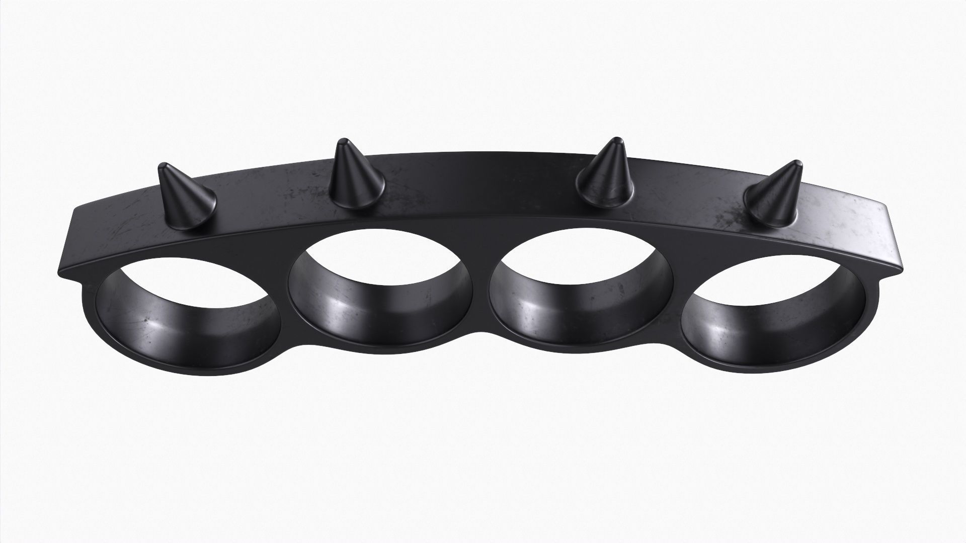 Knuckle spiked 3D model_1