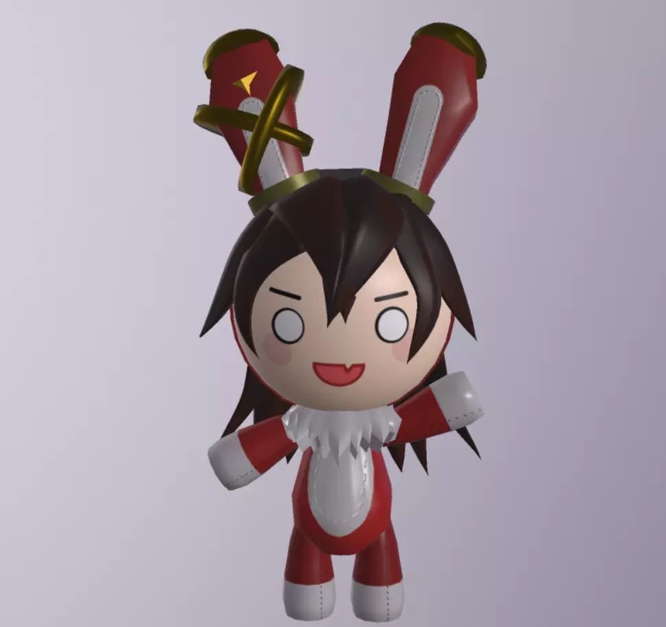baron bunny 3D print model