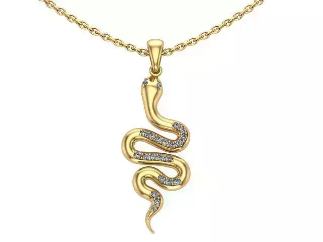 Snake pendant 4
