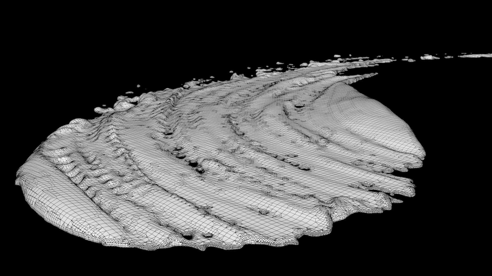 Paint Smear 2 3D model_6