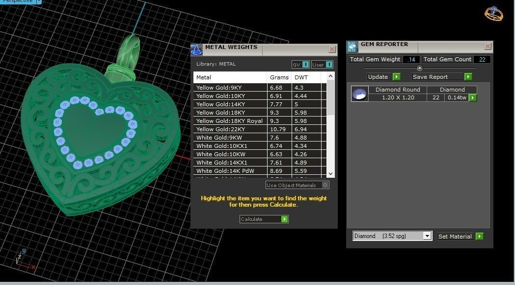 Hearth forever pendant 6 3D print model_4