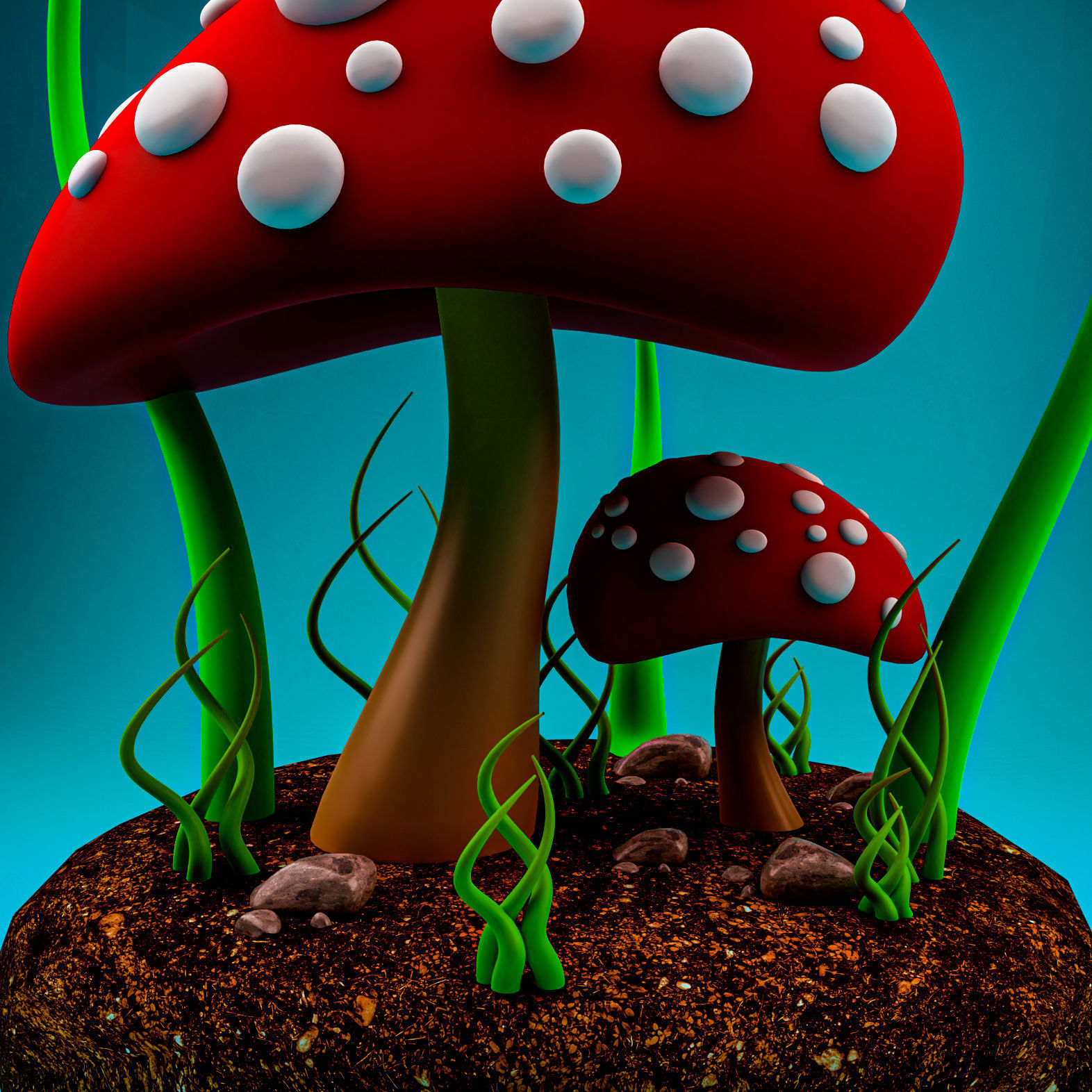 mashrom 3d project 3D model_2