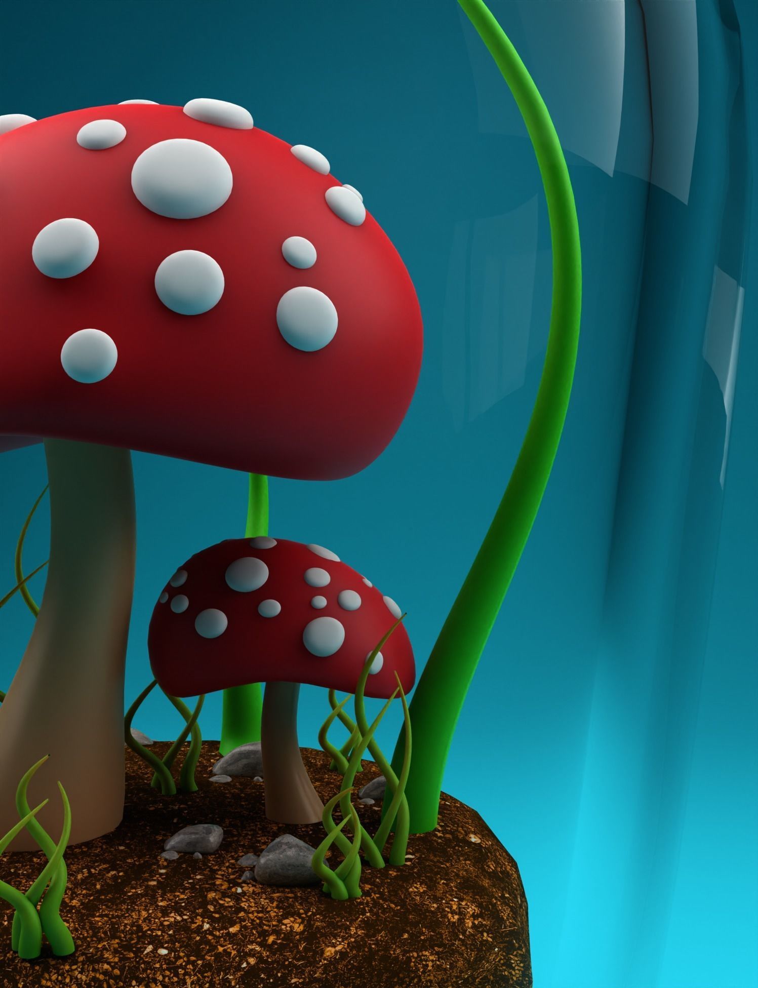 mashrom 3d project 3D model_3