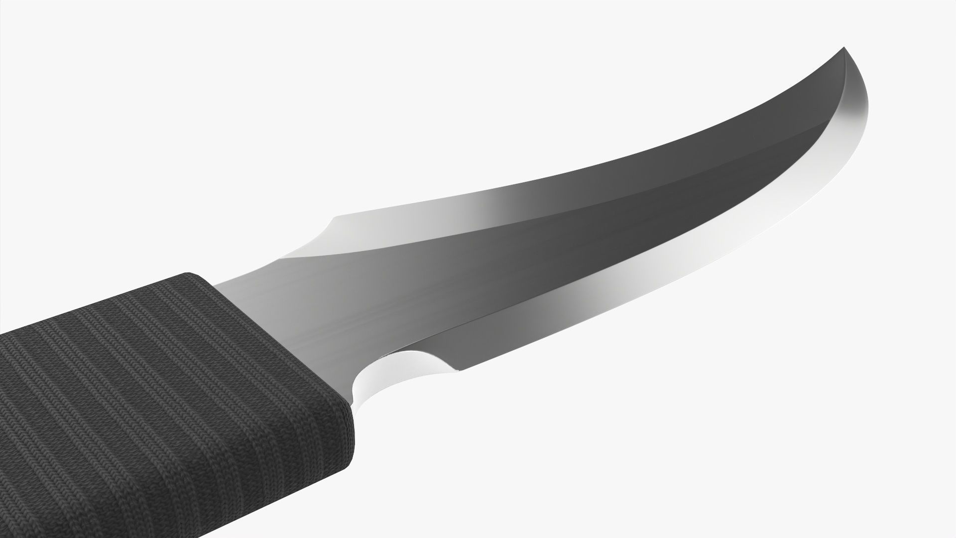 Throwing double bladed knife 3D model_6