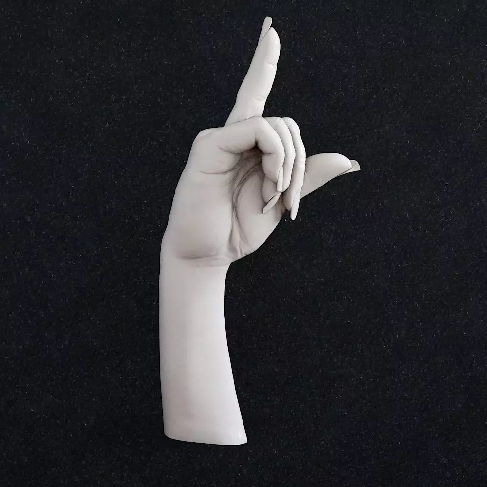 Hand Finger 3D print model_0