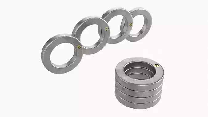 Metal knuckle foldable  3D model