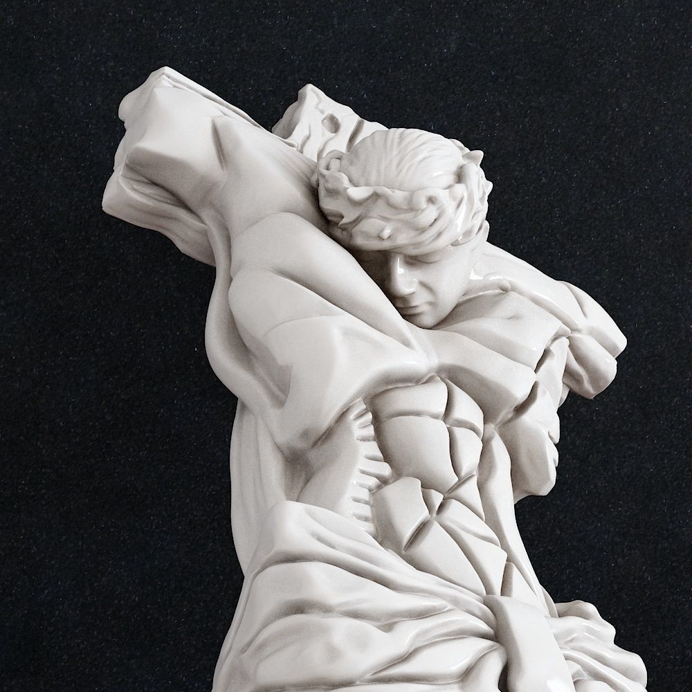 Jesus cross crucifix 3D print model_1