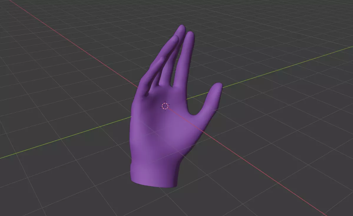 hand hand Free 3D model