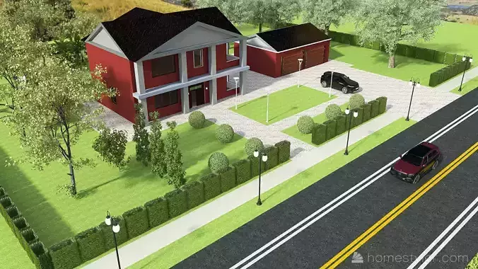 Private house for a family of 4 people