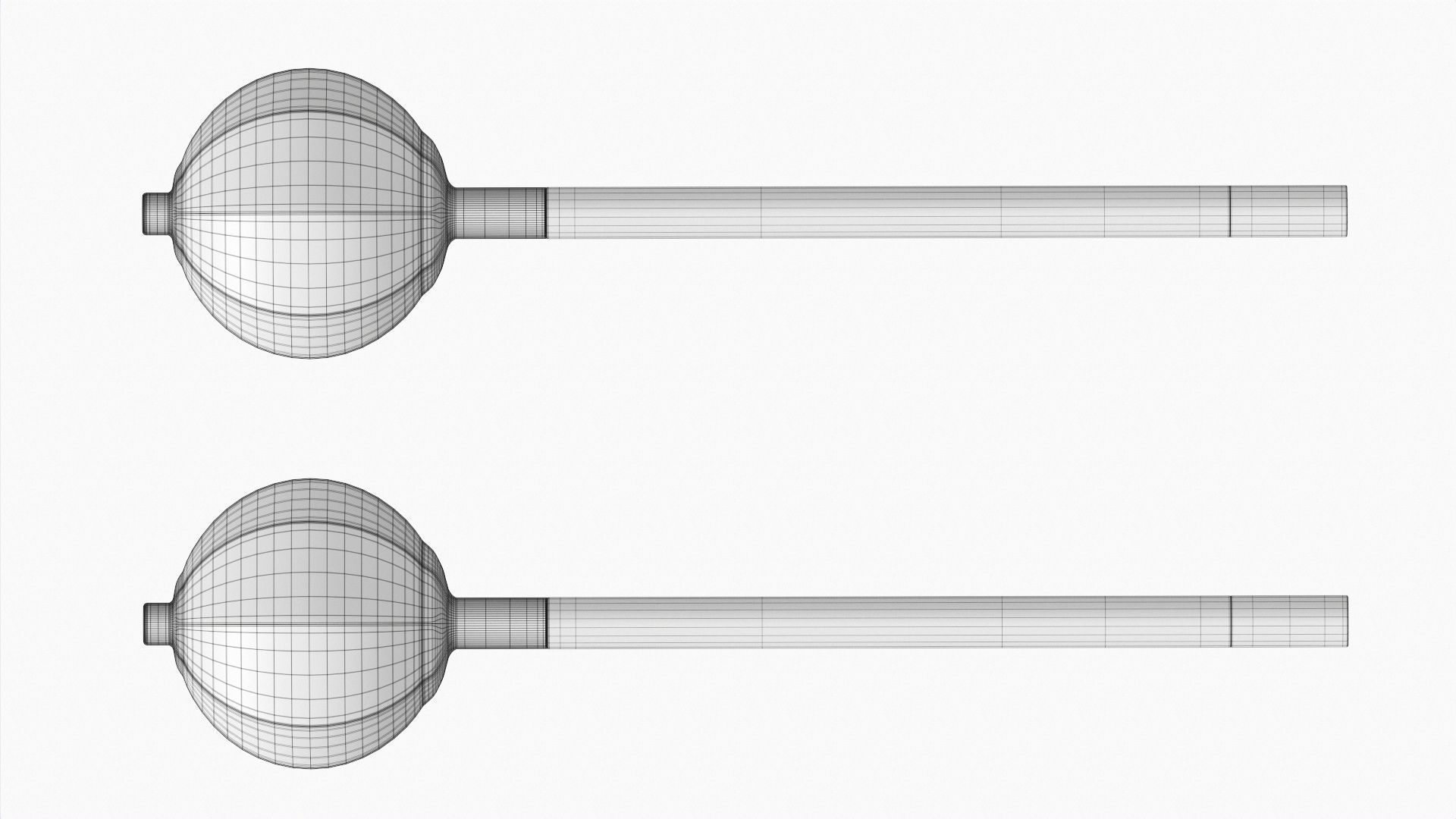 Melon hammer pair 3D model_6