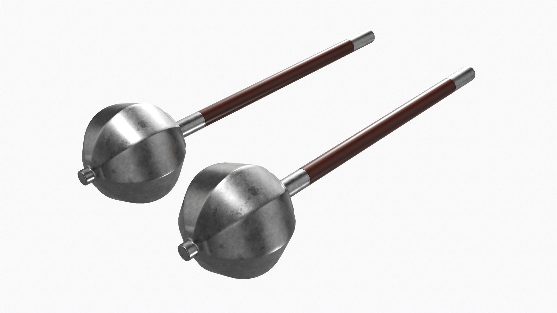 Melon hammer pair 3D model_3