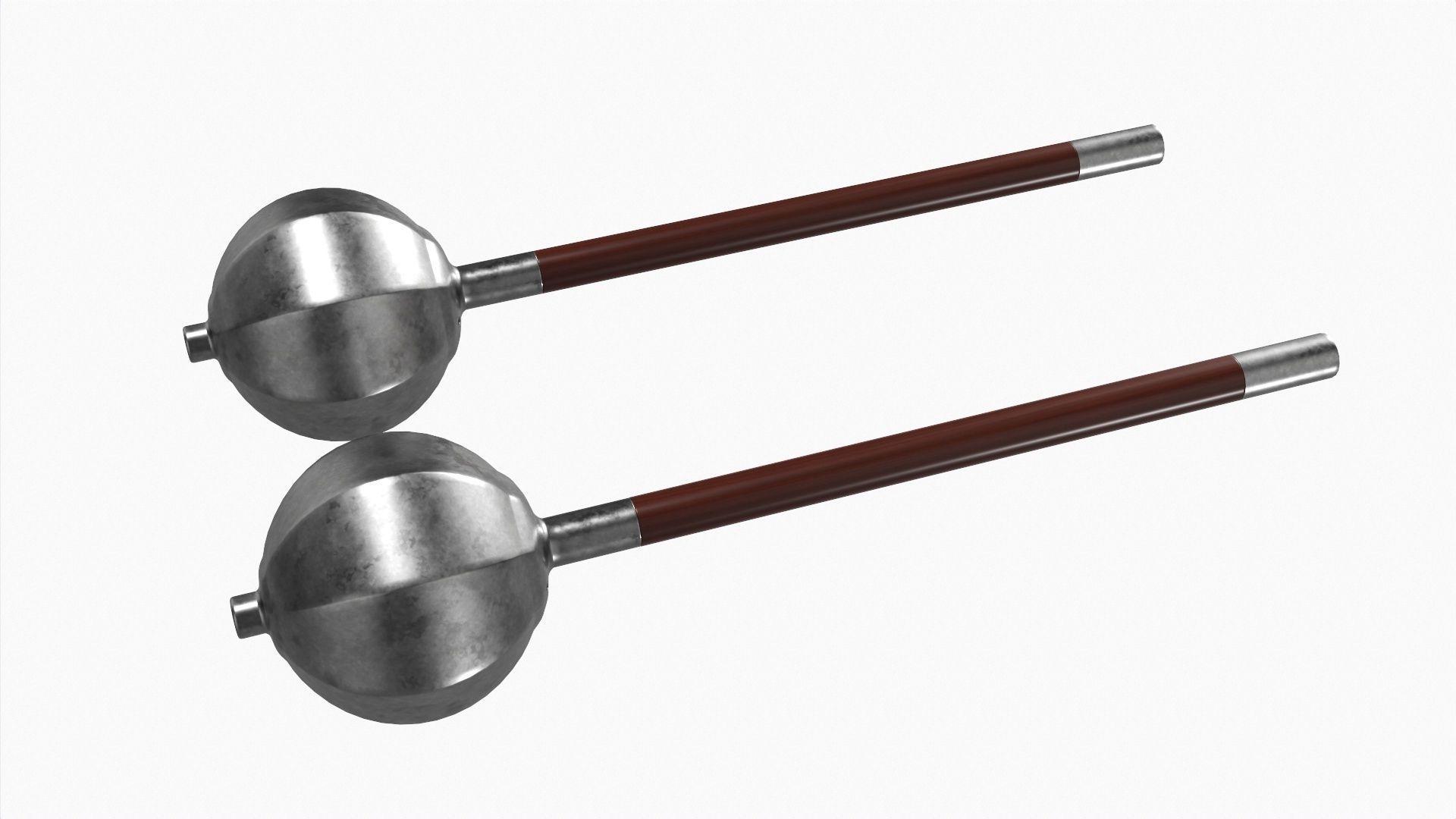 Melon hammer pair 3D model_2