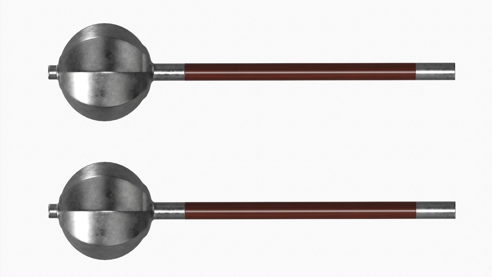 Melon hammer pair 3D model_5