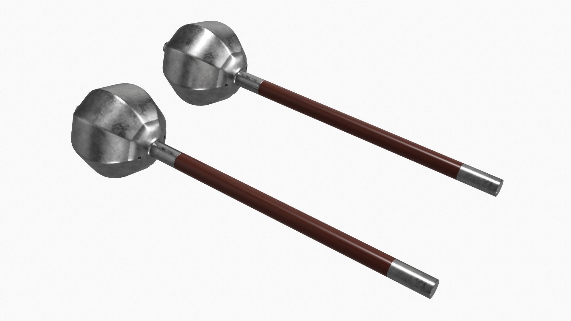Melon hammer pair 3D model_1