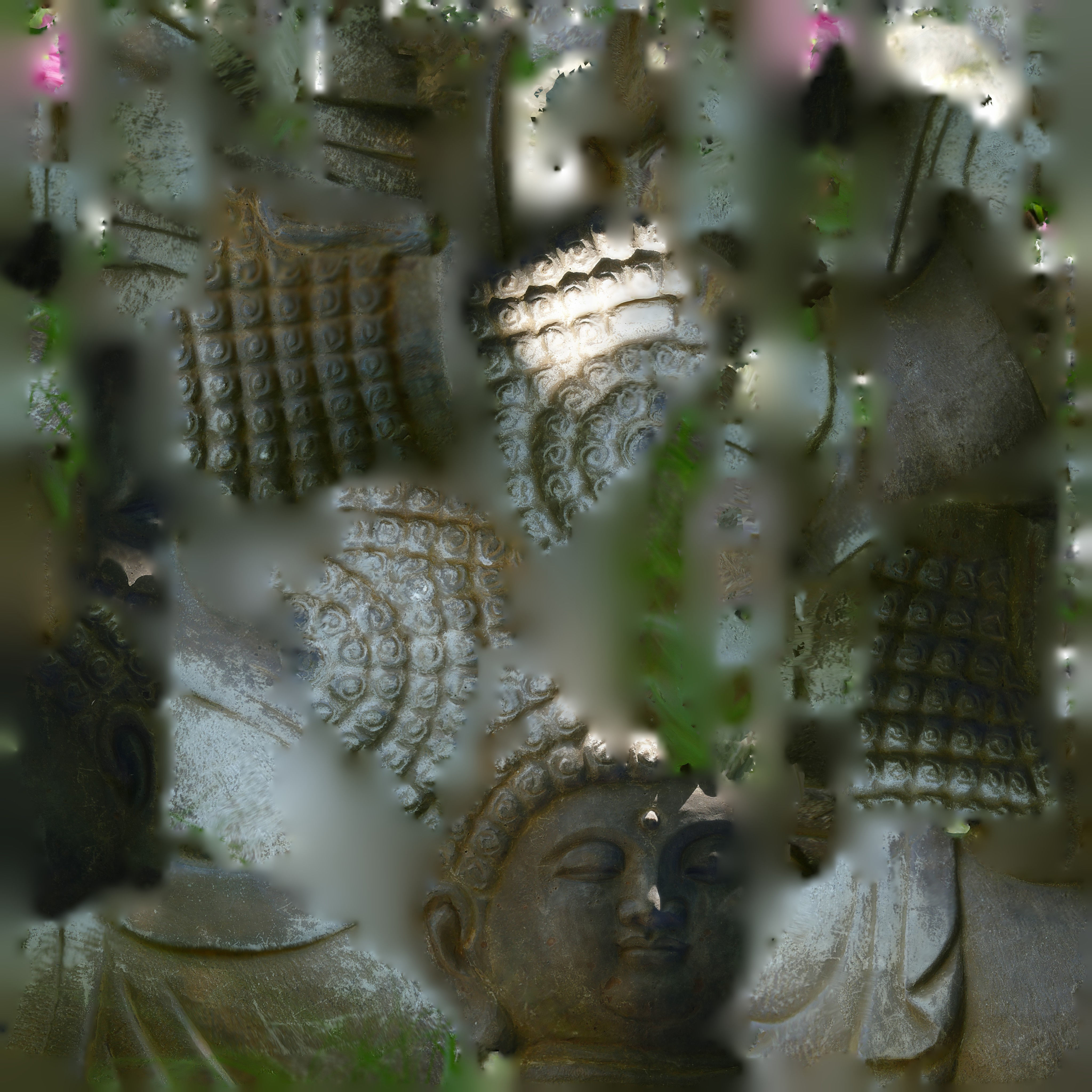 buddhahead iceberg in water Free 3D model_2