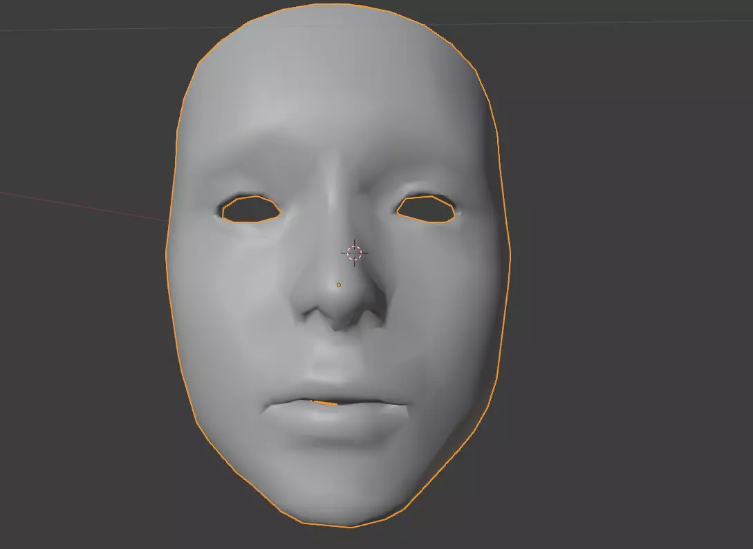 face mask Free 3D model_0