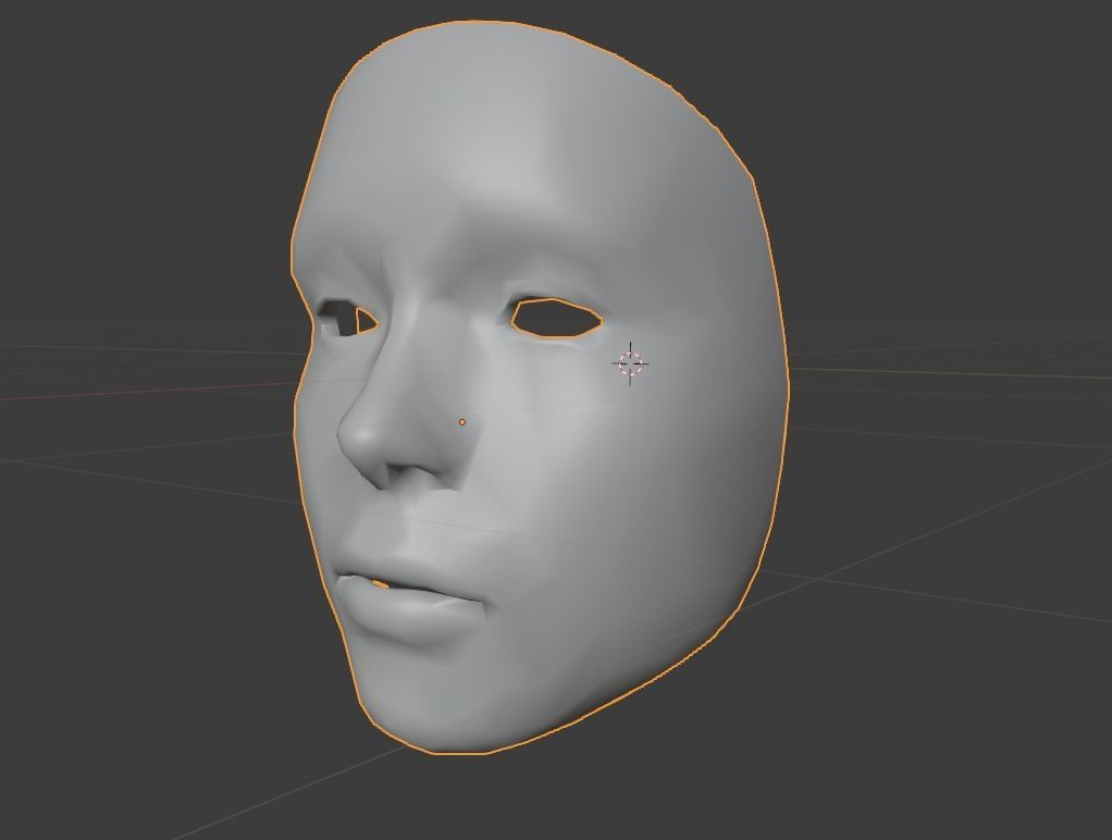 face mask Free 3D model_1