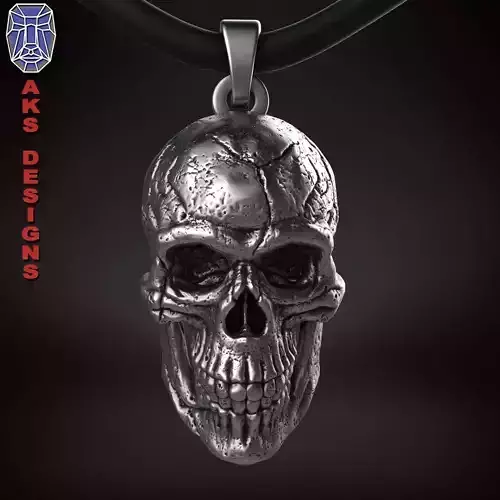 Skull Pendant jewelry version 1 
