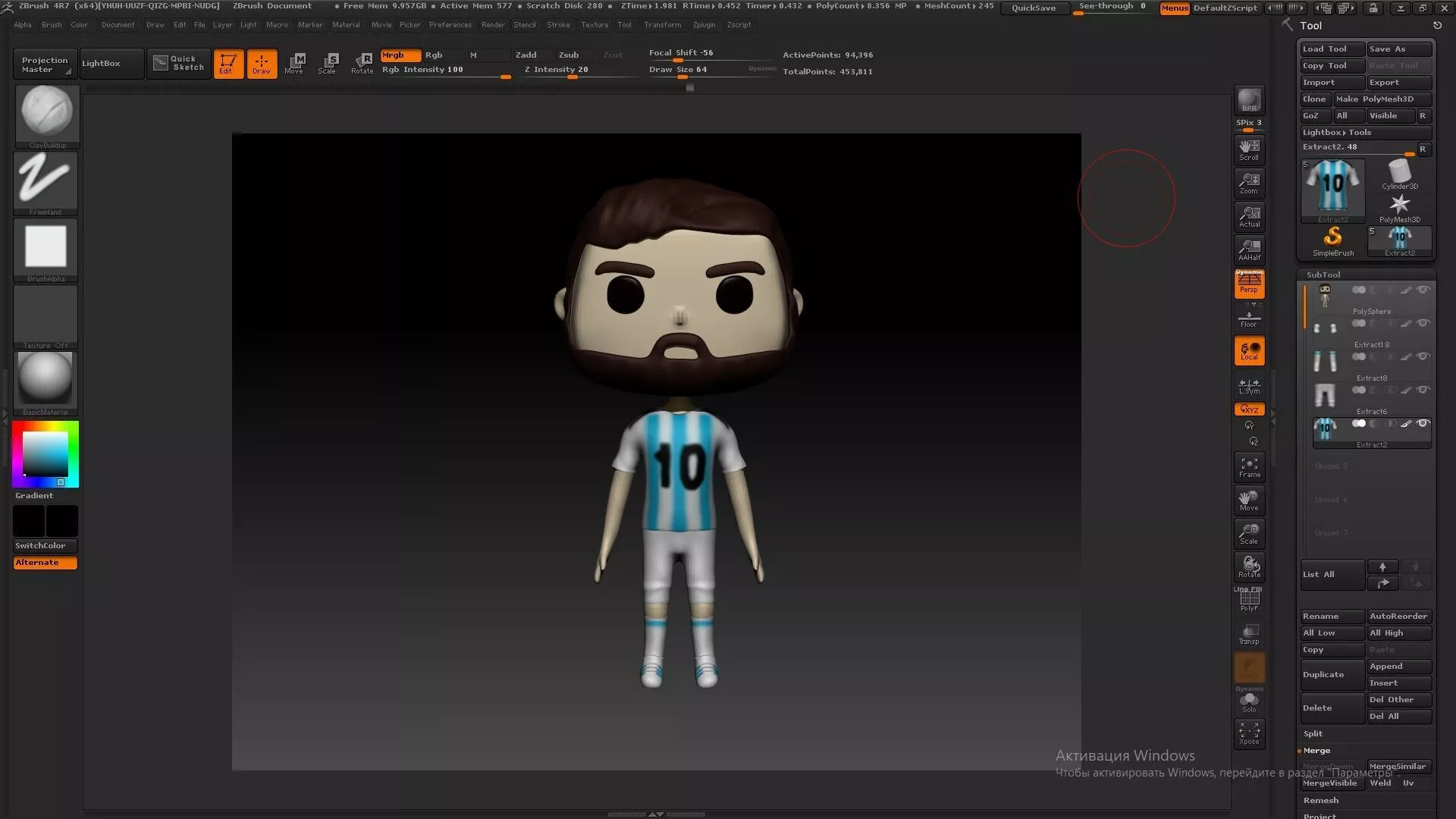 character1 Free 3D model