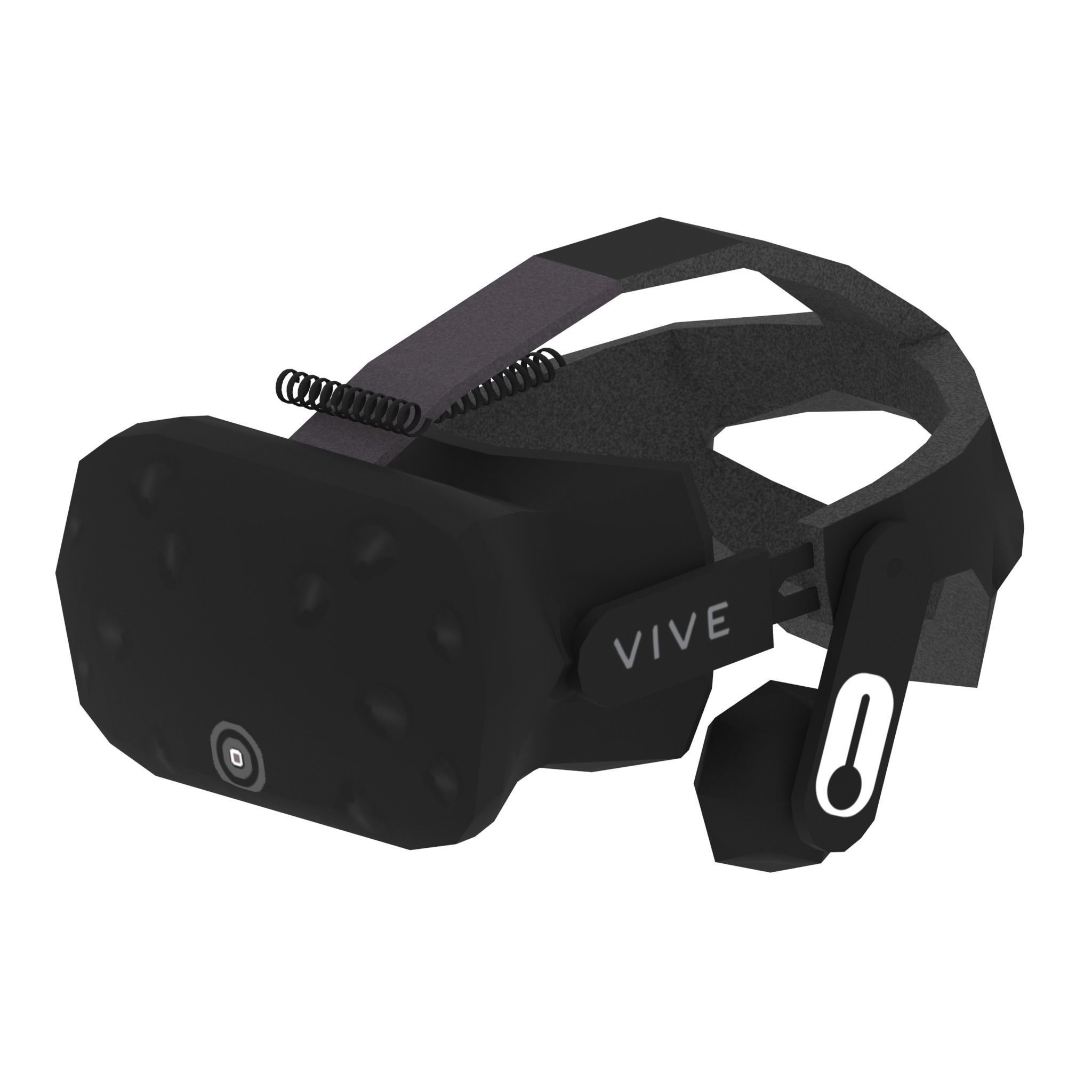 HTC VIVE Low-poly 3D model_1